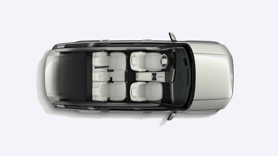 Choose from a variety of seat structures - 5-seats - top